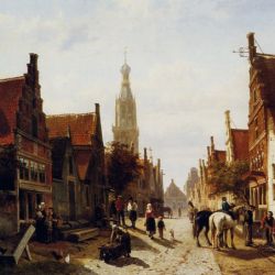 Market Oudewater Sun
